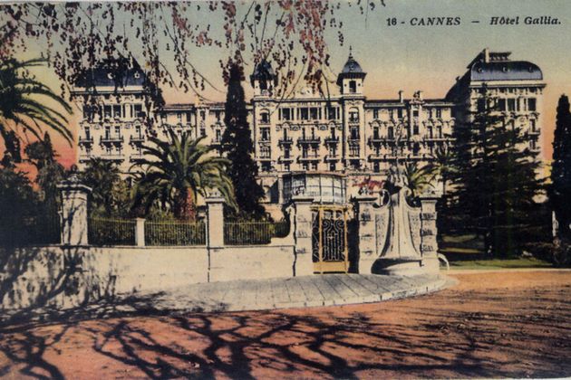 Parcours pédestre à Cannes. Quartier Montfleury