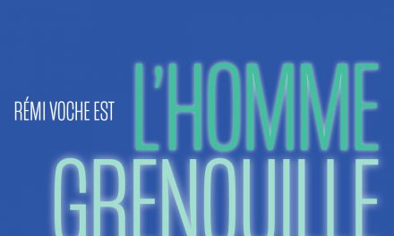 Performance de Rémi Voche : “L’homme-Grenouille”