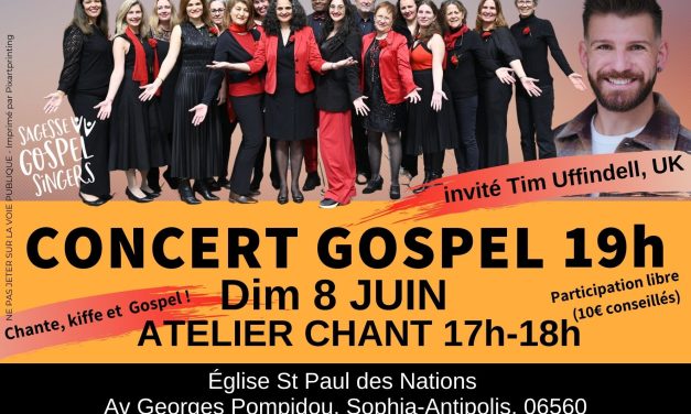Concert Gospel Sophia Antipolis